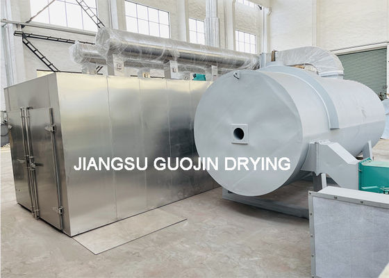 塩の乾燥のためのステンレス鋼316L GMPの標準的なトンネルの乾燥オーブン8Mの長さ