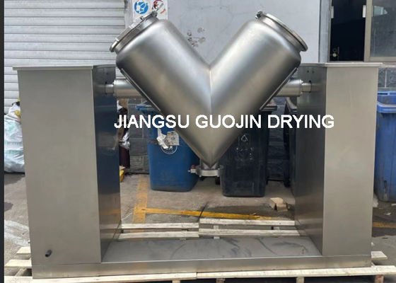 200L V型工業混合機 5KW パワー 10r/min スピンドル回転