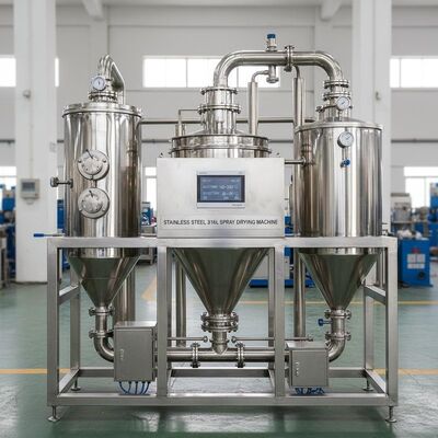 スタッドレスタイヤ316L 噴霧乾燥機 輸入温度140~350 自動制御と輸出温度80~90度 工業用