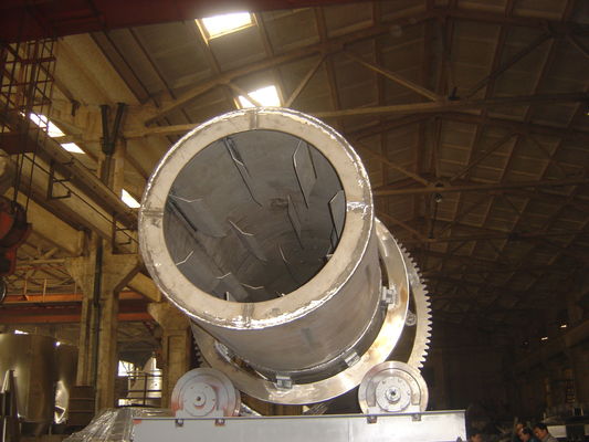 小さい500kg木片の熱気のドライヤー機械