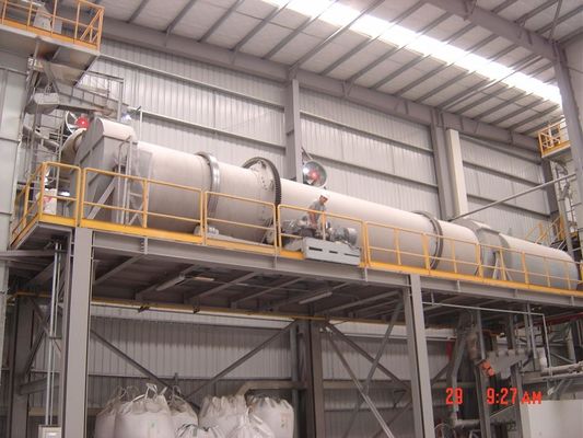 回転式バレルの熱気のドライヤー機械