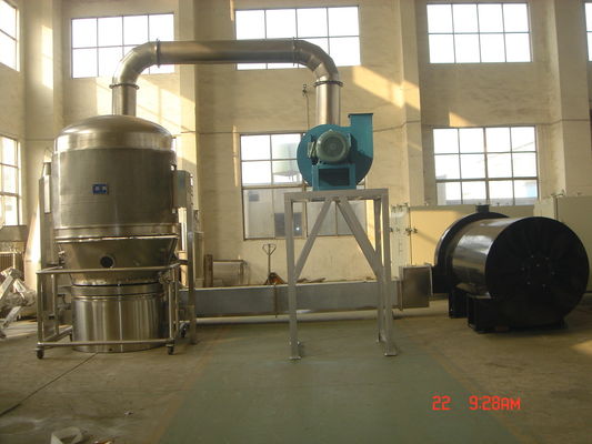 GMPの化学薬品/薬剤の流動床のドライヤー機械