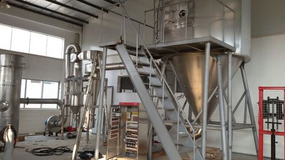 ステンレス鋼の化学薬品1000kg/hの産業噴霧乾燥器