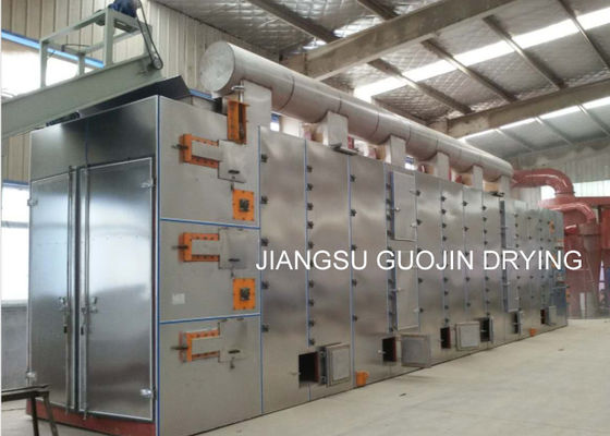食糧処理のための5.5KW 25M2のコンベヤーの網ベルトのドライヤー