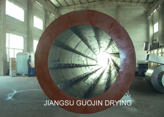 Steam Heating 1.2*10m Rotary Drum Dryer For Fertilizer