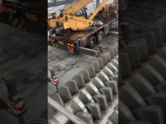 20RPM 繊維スラッジ中空パドル乾燥機 熱伝達面積 29m2