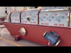 化学処理連続流動床乾燥機