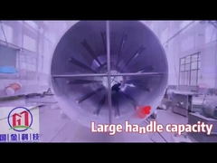 メカニカルデザイン 木の片片 ローータリードライヤー 3t/h